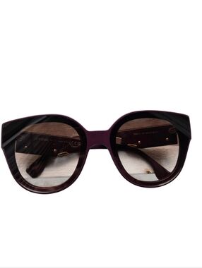 Fendi Purple Oversized Cat Eye Sunglasses